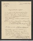 Nachlass Franz Steindachner, Brief von Gustav Schneider (junior) an Franz Steindachner (16.11.1905), Inv.Nr. 462.10, Seite 1